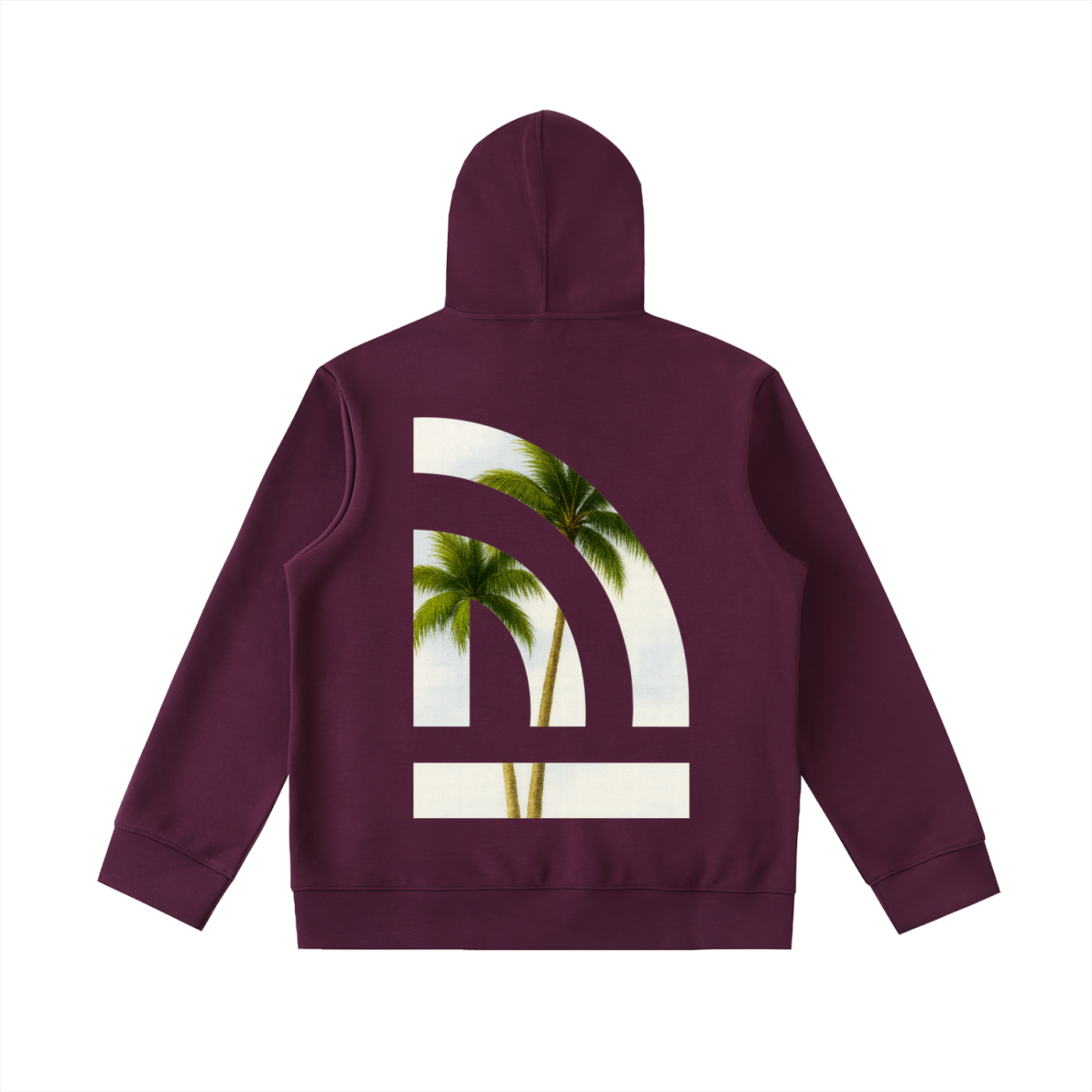 Kera Heavyweight High Neck  Zip-Up Hoodie