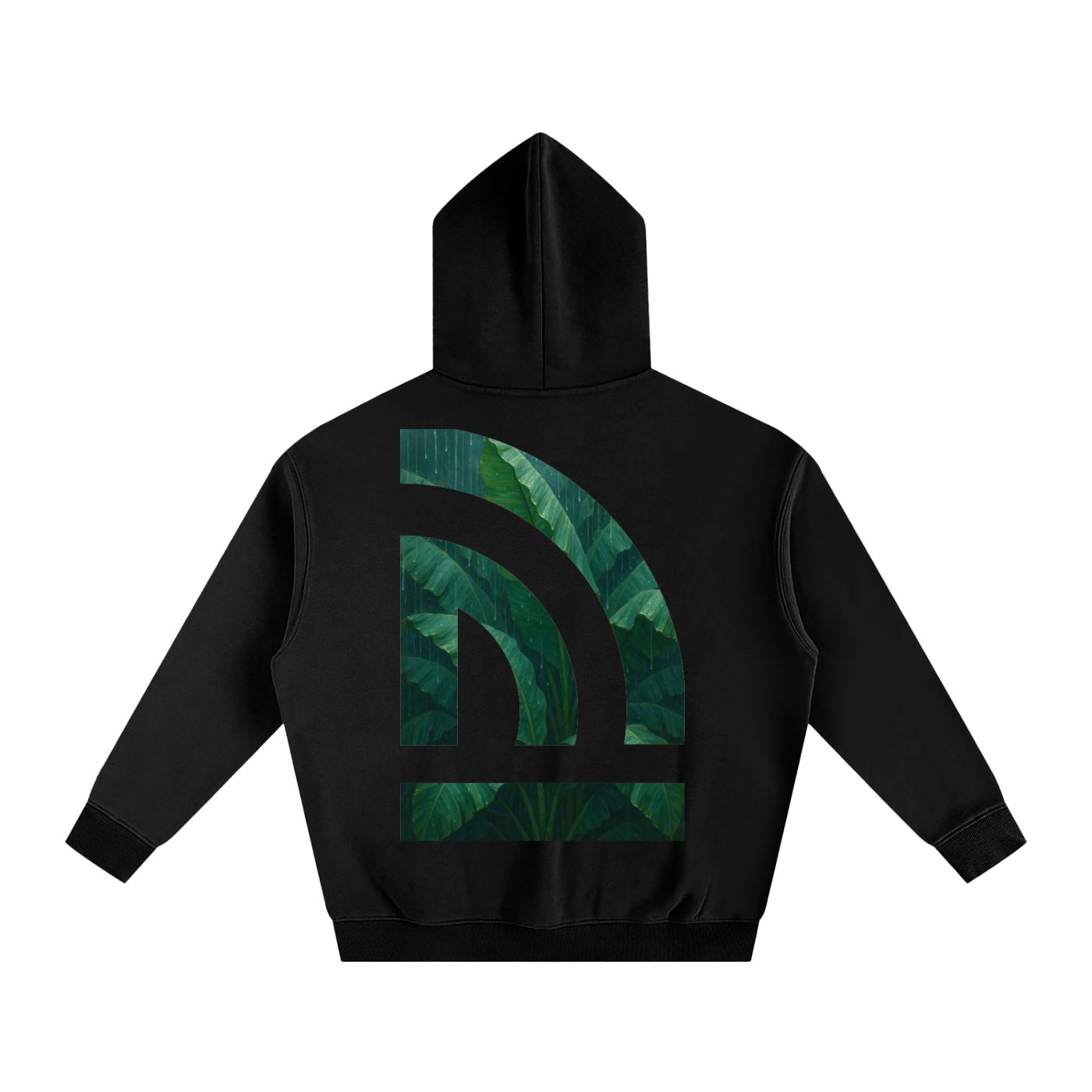 Monsoon Rain Boxy Hoodie