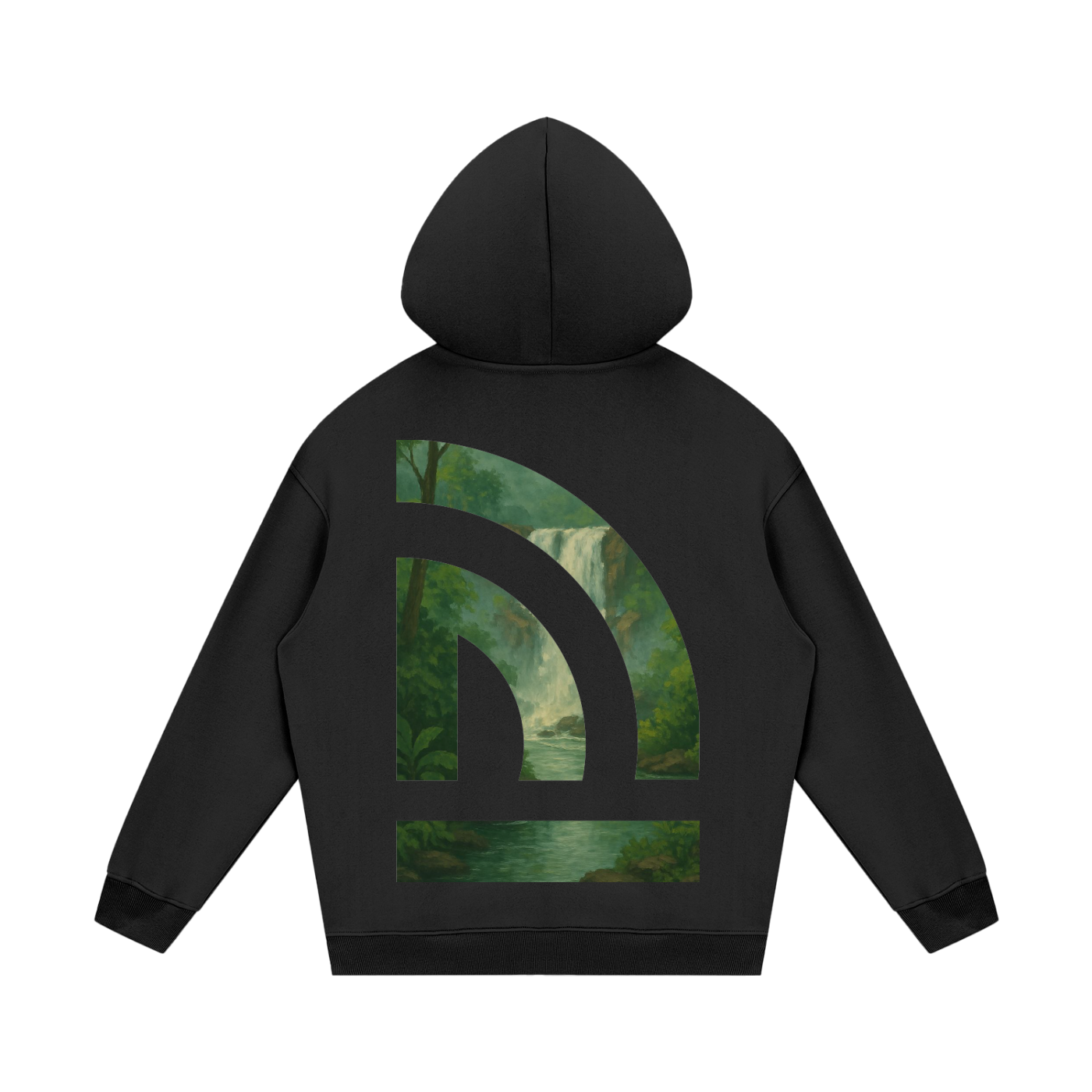 Kerala Waterfall Hoodie