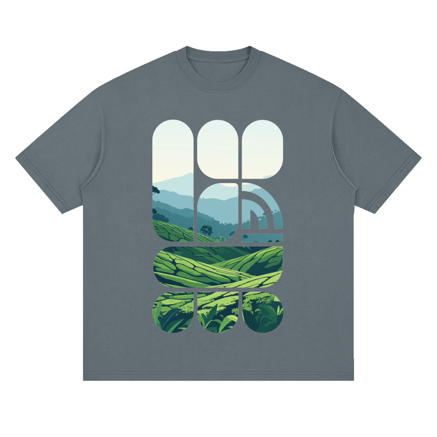 Munnar Loose Drop Shoulder T-Shirt