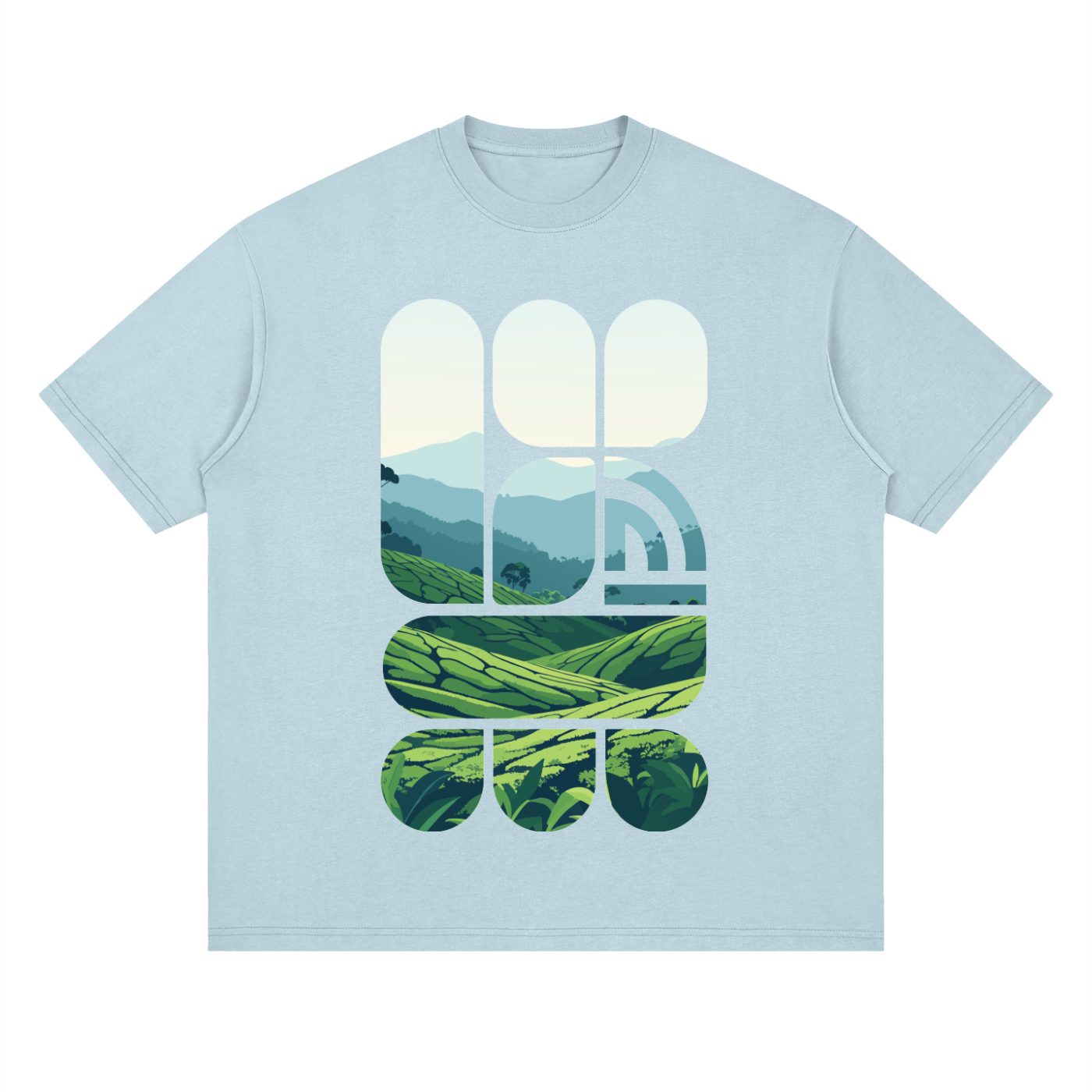 Munnar Loose Drop Shoulder T-Shirt