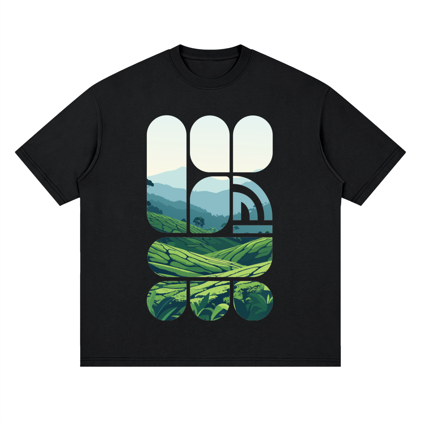 Munnar Loose Drop Shoulder T-Shirt