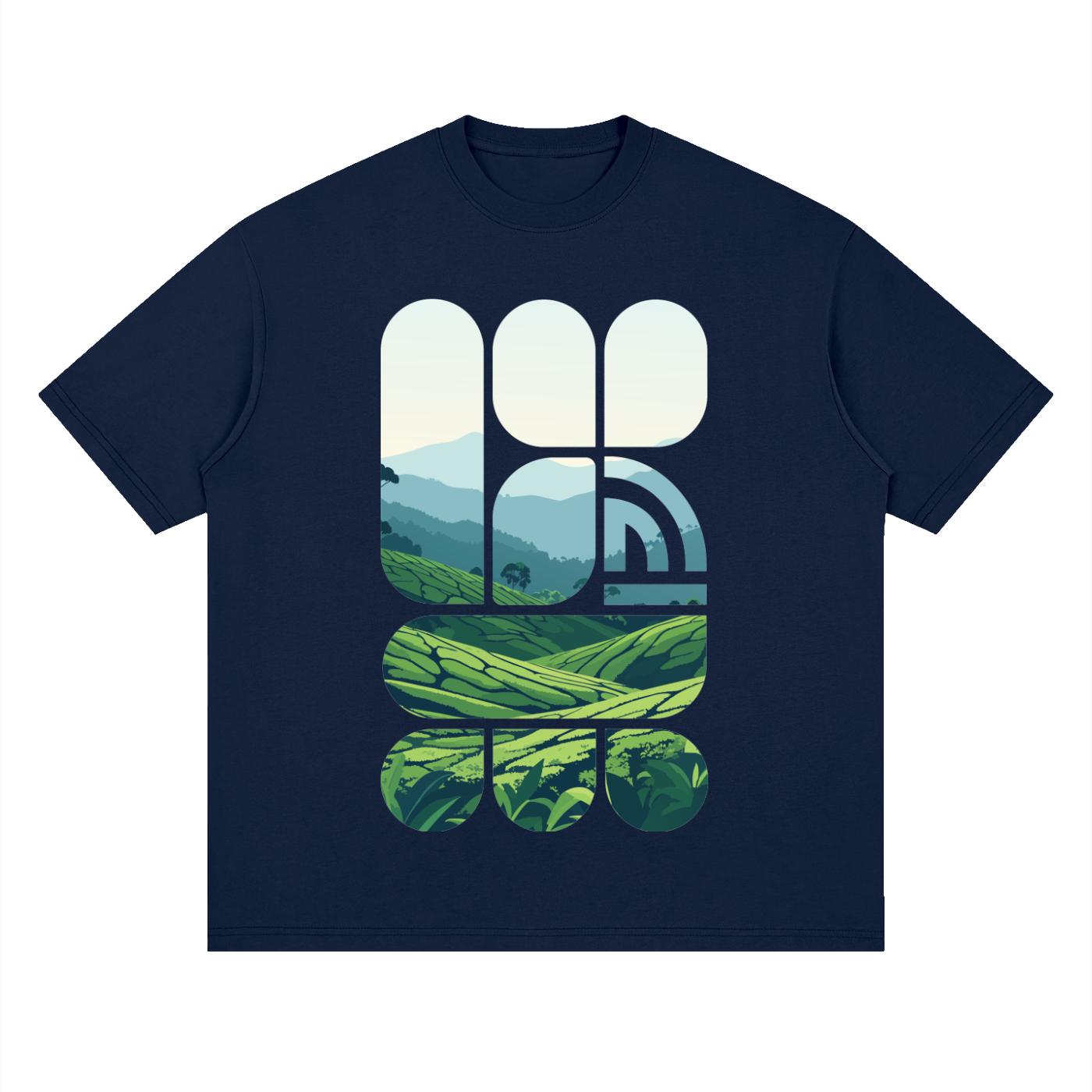 Munnar Loose Drop Shoulder T-Shirt