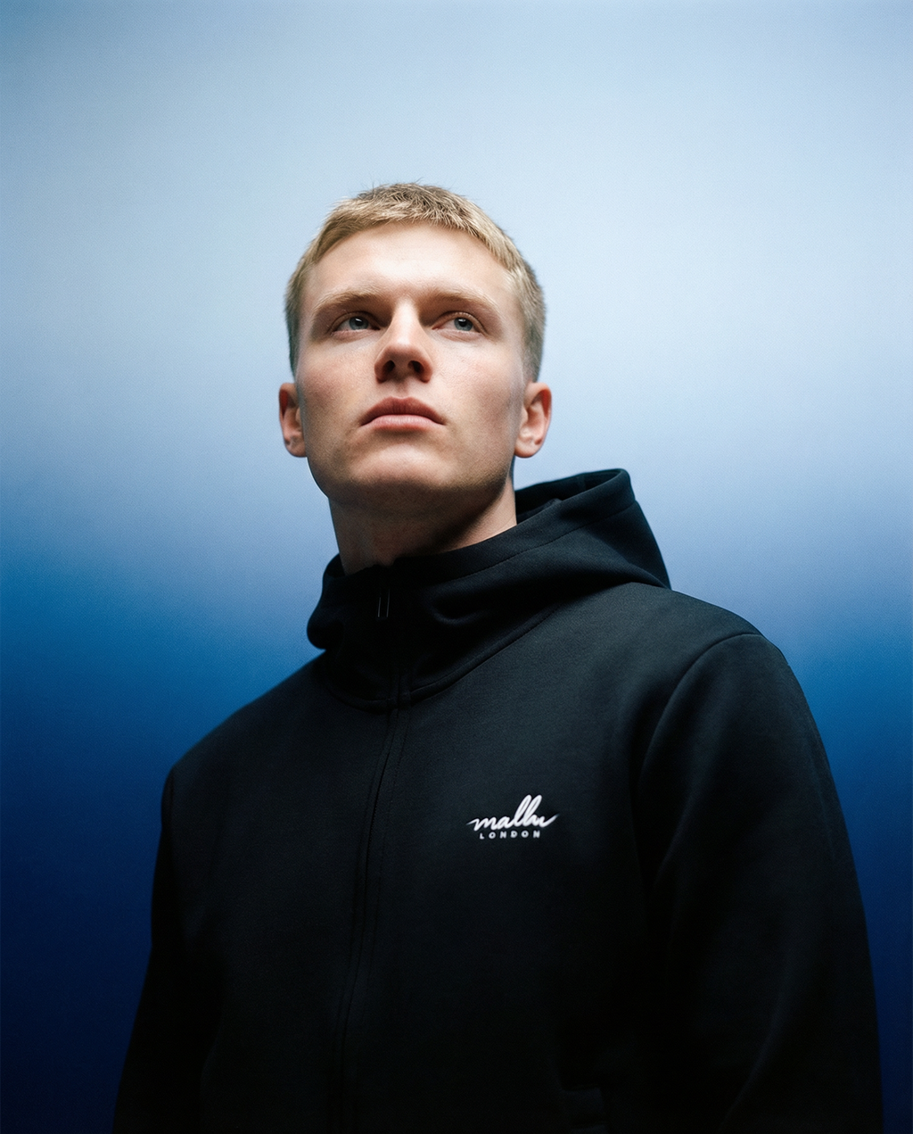 Essential Heavyweight High Neck  Zip-Up Hoodie